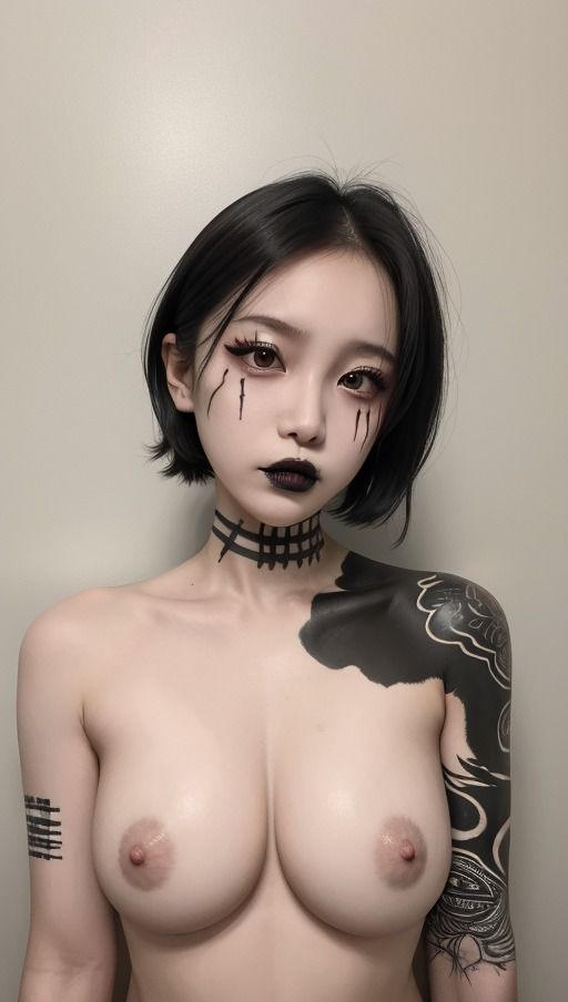 ゴシックパンクヌード