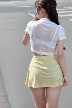 街で見つけたスケブラお姉さん vol001