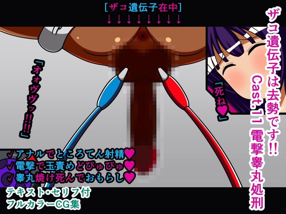 ザコ遺伝子は去勢です！！ 総集編3