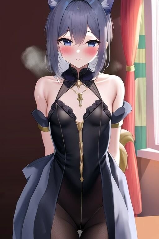 渾然一体な貧乳獣娘が交尾を知る前の純潔な身体を無意識に見せつけてしまう集