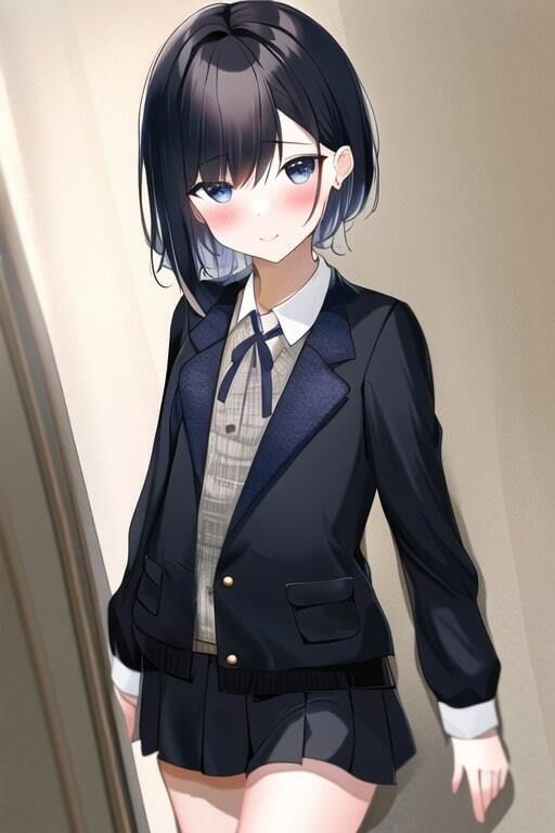 エロとは無縁のクール系貧乳JKが着せ替え人形のように脱がされたりしてしまう集