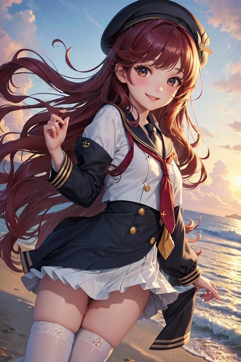 セーラー水着少女サンシャイン