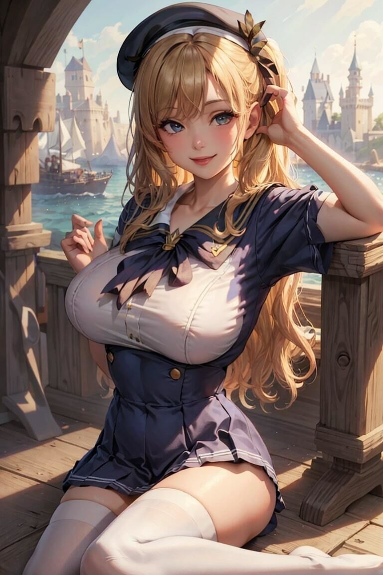 セーラー水着少女サンシャイン