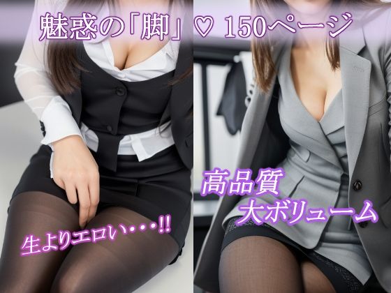 同僚の「パンスト」が気になる AIグラビア写真集