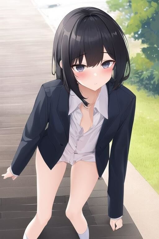 男を知らない貧乳JKが露出のスリルに快感を覚えてしまい性癖が歪んでしまう集