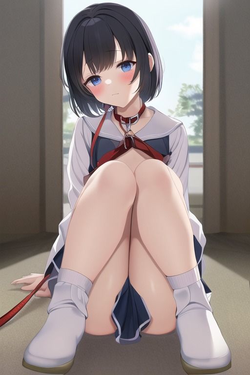 承認欲求に負けた貧乳JKが首輪を装着し完全服従を宣誓したことで人生終了のカウントダウンが始まってしまう集