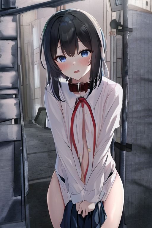 承認欲求に負けた貧乳JKが首輪を装着し完全服従を宣誓したことで人生終了のカウントダウンが始まってしまう集