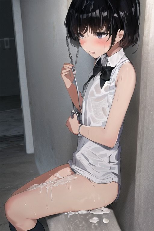 調子に乗った貧乳JKが好き勝手にぶっかけられた情けない姿を晒されてしまう集