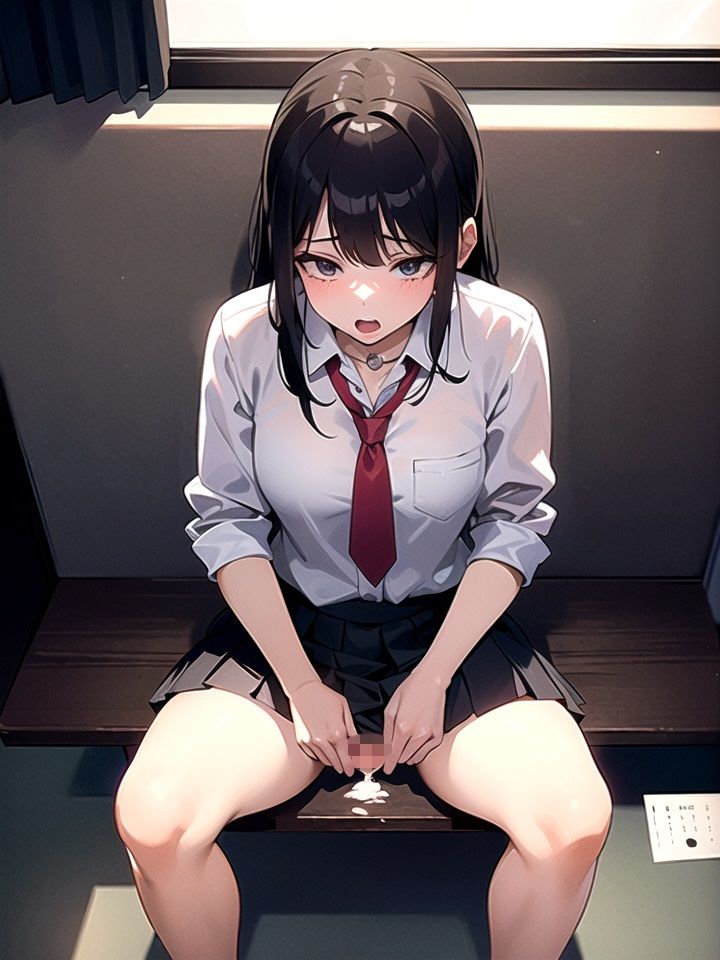 女子校生の不本意な事後