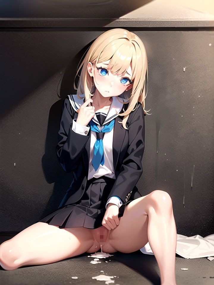 女子校生の不本意な事後