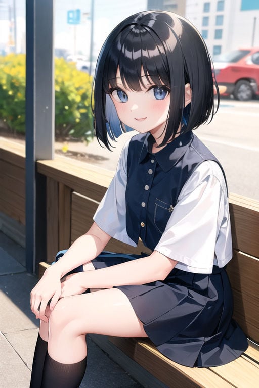 虹かけ誌 ガールズ＆パンツァー イラスト集1 宇津木優季と温泉デート