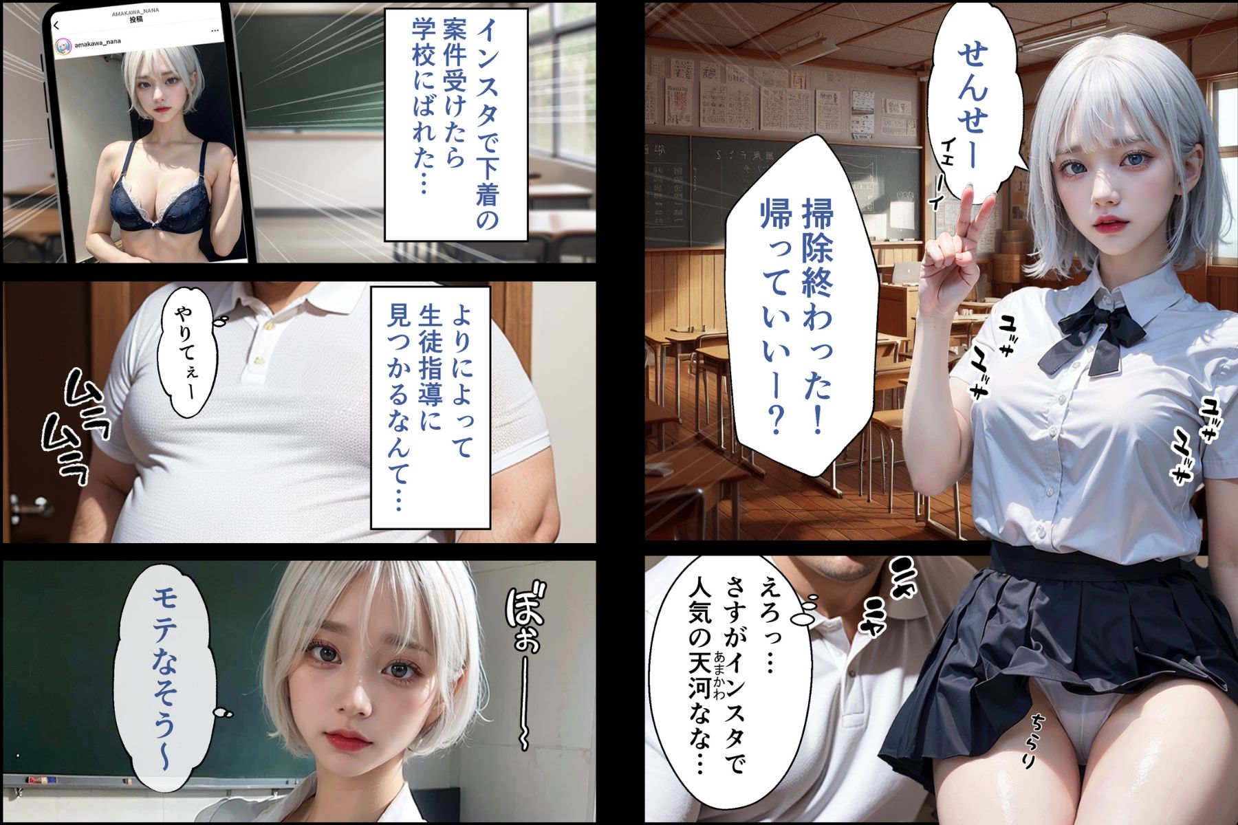 生意気女子校生、堕ちる。