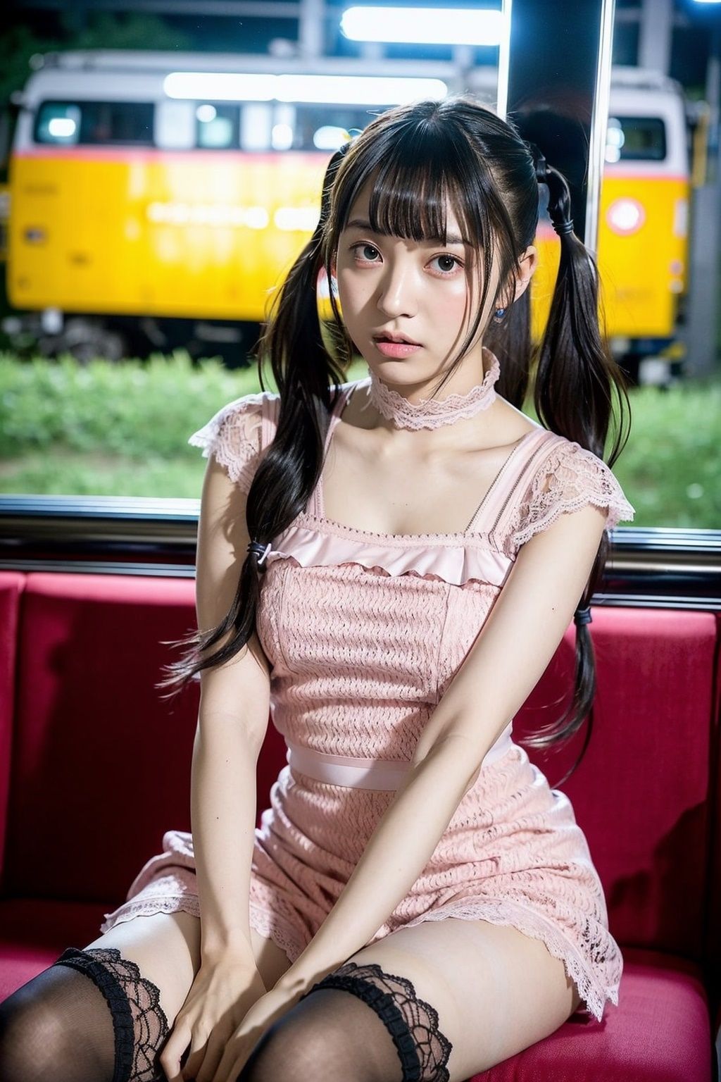 空いてる車内ねぇなんで私の前に座ったの2