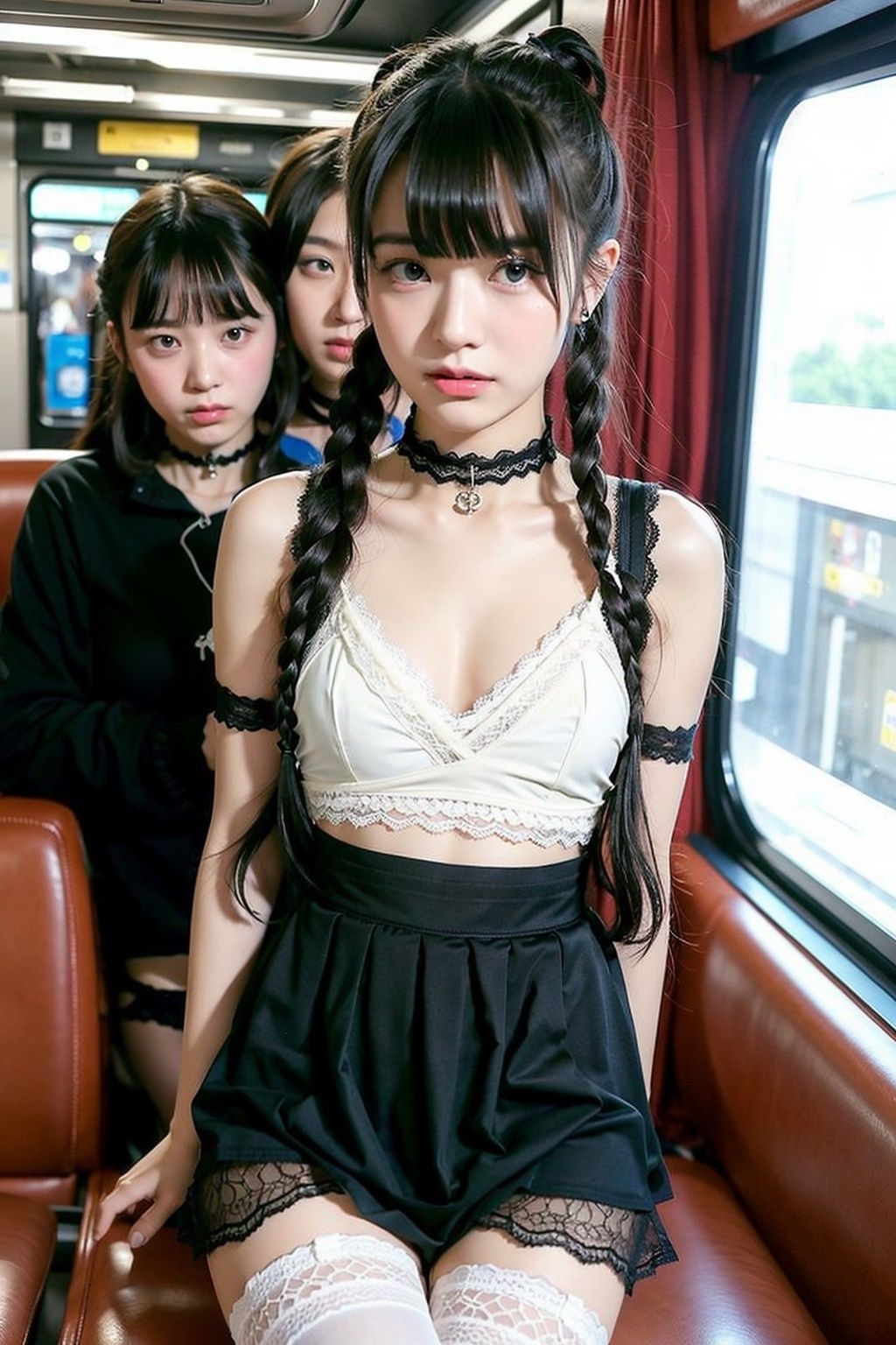 空いてる車内ねぇなんで私の前に座ったの5