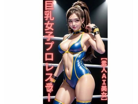 巨乳女子プロレスラー【素人AI美女】