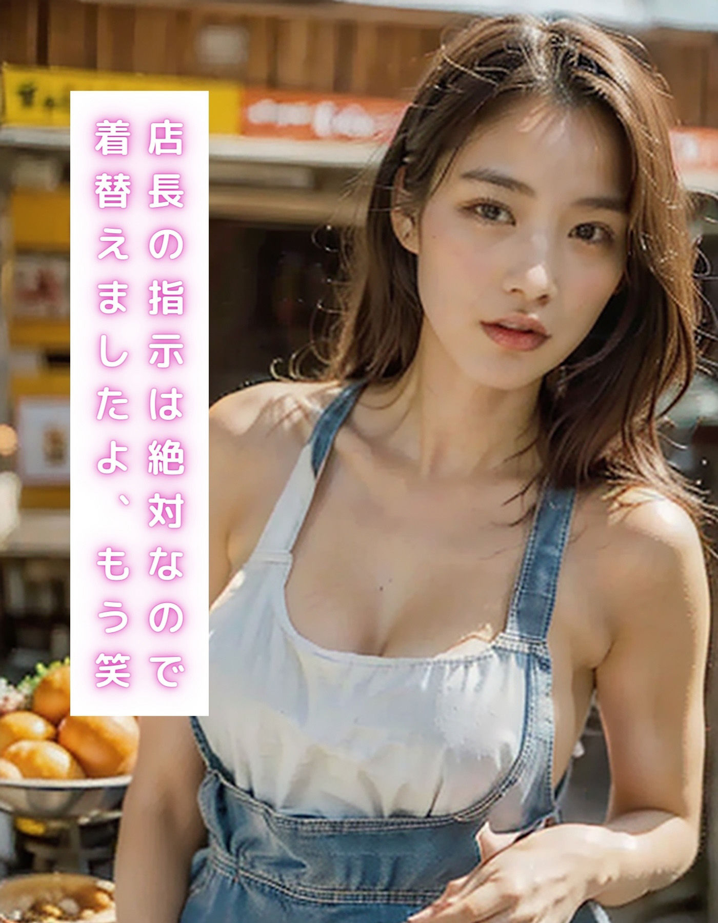 超絶美人な若妻スーパー店員、店長の俺だけがこの人妻を好きにできる