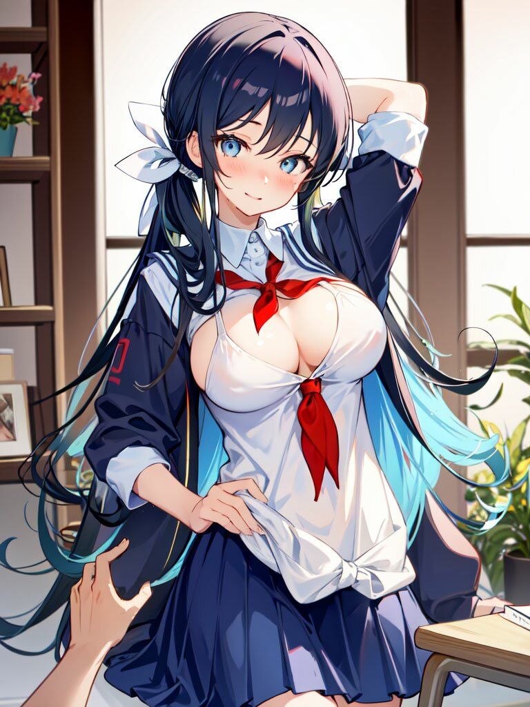 セーラー服の美少女