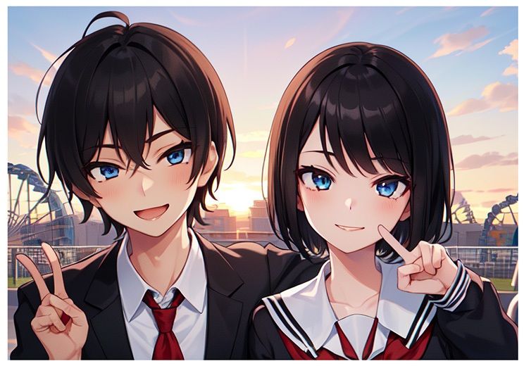 おっさんにNTRレ●プされる彼氏持ちJK