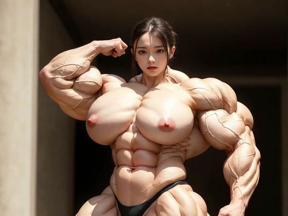 筋肉ムキムキ美女（2）