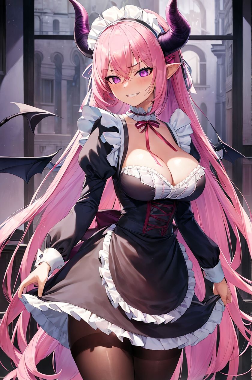 淫魔化CG集メイド編