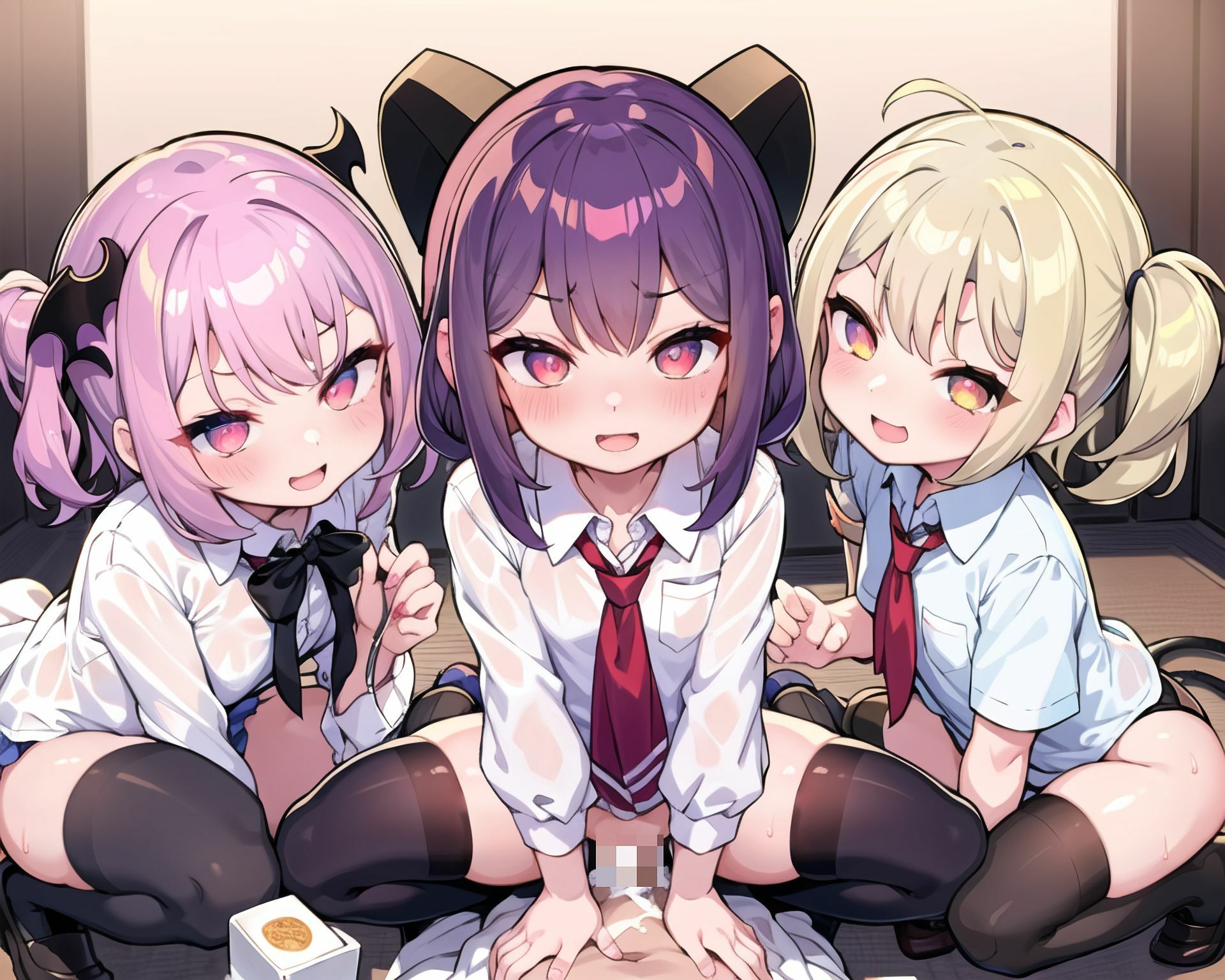 サキュバスxハーレム6_学生服編2