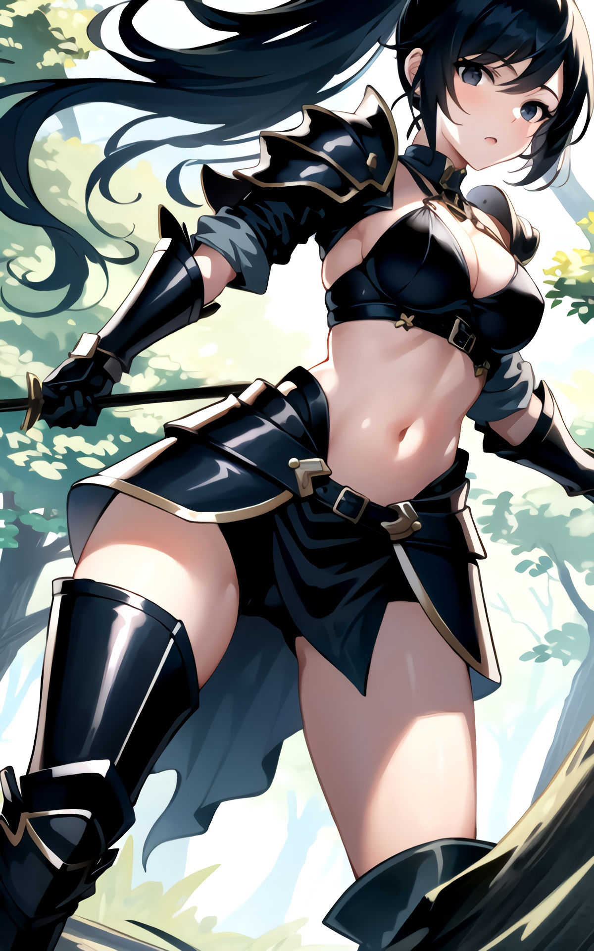 気高い女戦士の敗北