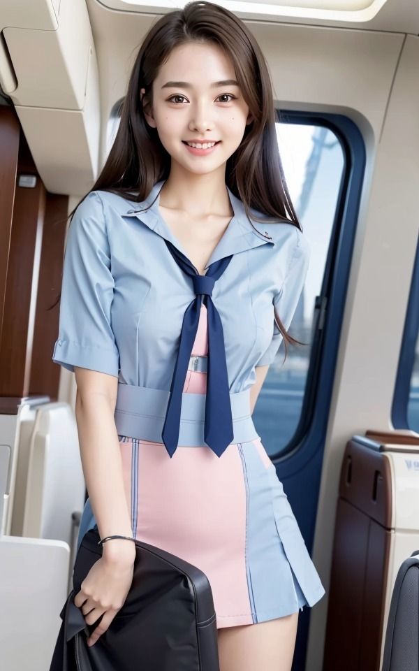 美人CAさんからの誘惑 あなたの好みは誰 制服美女巨乳スチュワーデスと空の旅