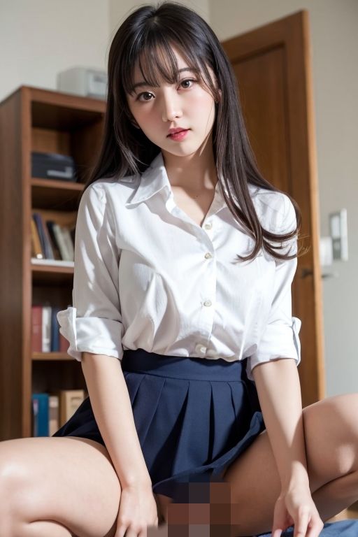 動く制服女子動画