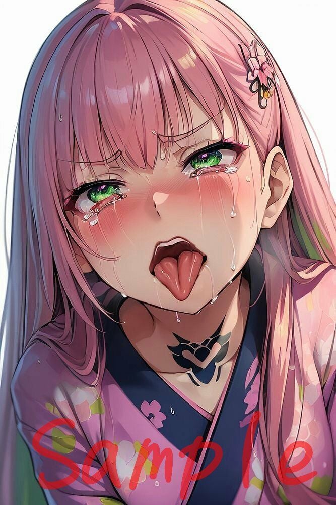 舌出しベロチュー美少女イラスト集 2