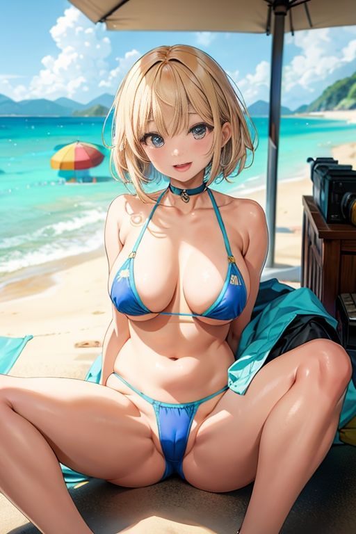 積極的なムチムチ水着女子との秘密の思い出