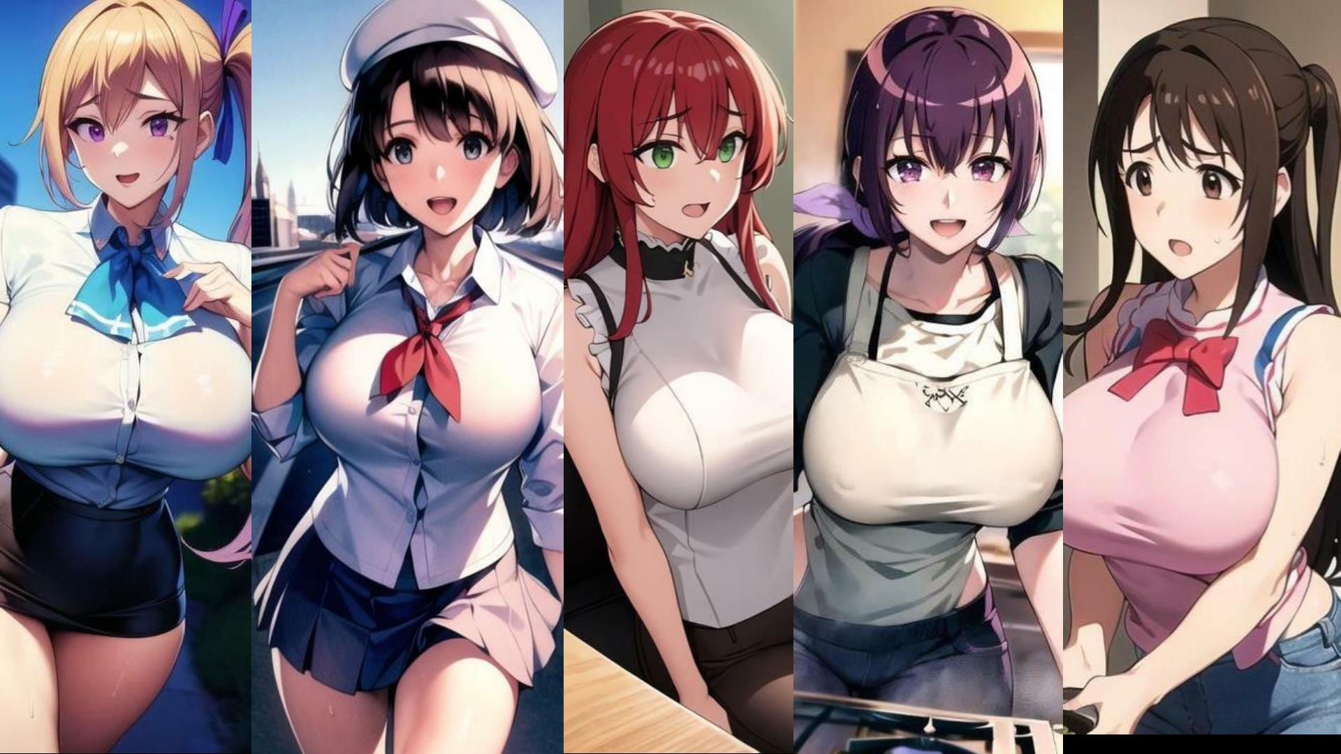 あの人気アニメ・ゲームキャラたちに声をかけて、最後は、、、ハメる！vol.1「巨乳若妻編」