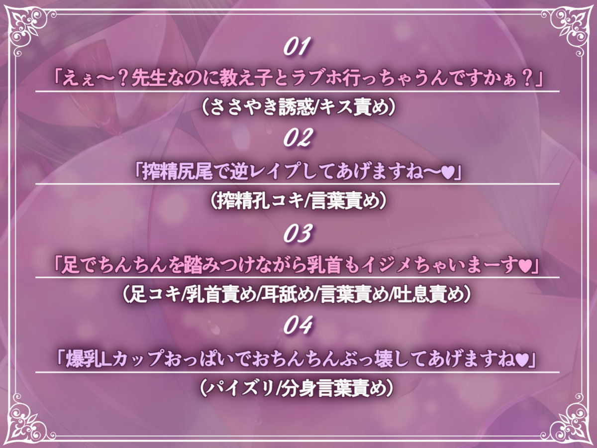 【甘サド】パパ活ダウナーギャルサキュバスの搾精マゾいじめ