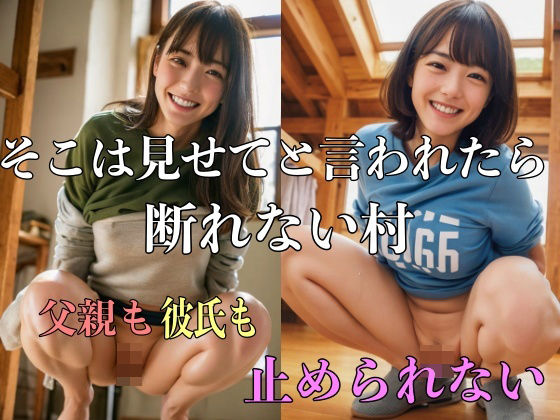 そこは見せてと言われたら断れない村 父親も彼氏も