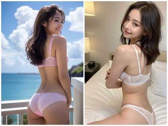 AI写真集グラビア11美人の下着姿300P心を打つ美:AIの目で見た深い感動