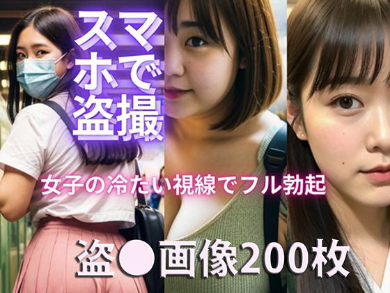 スマホで盗撮 〜女子の冷たい視線でフル勃起〜