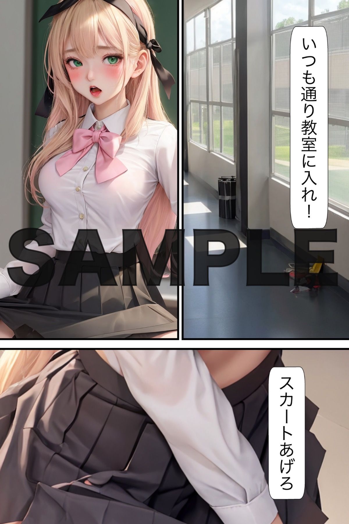 学校の人気者「坂口陽奈」の性奴●堕ち