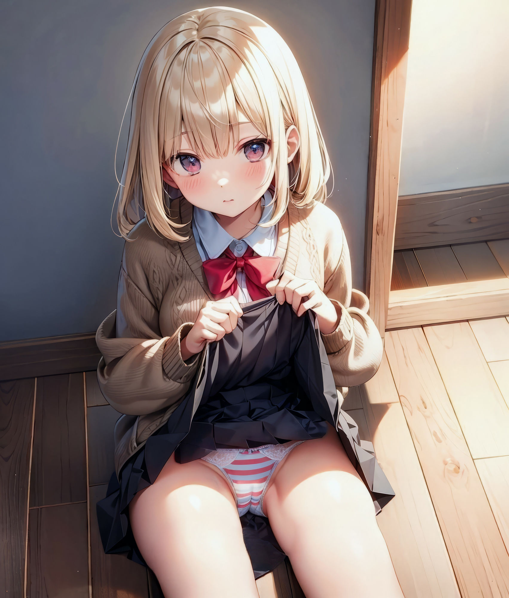 制服JK-FAN(AIイラスト集)2023年7月〜9月期 100イラストまとめ