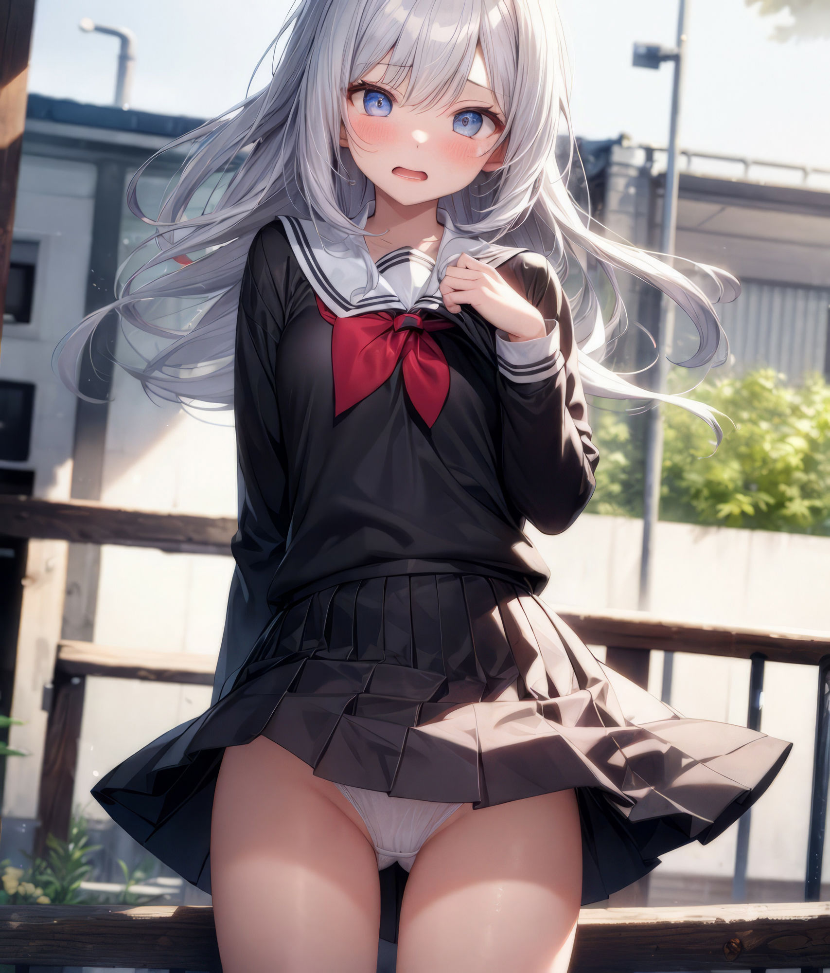 制服JK-FAN(AIイラスト集)2023年7月〜9月期 100イラストまとめ