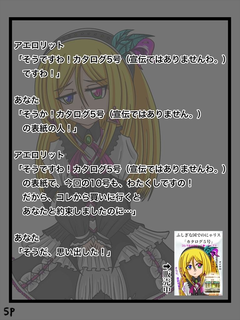 ふしぎな国でのにゃリス カタログ10号