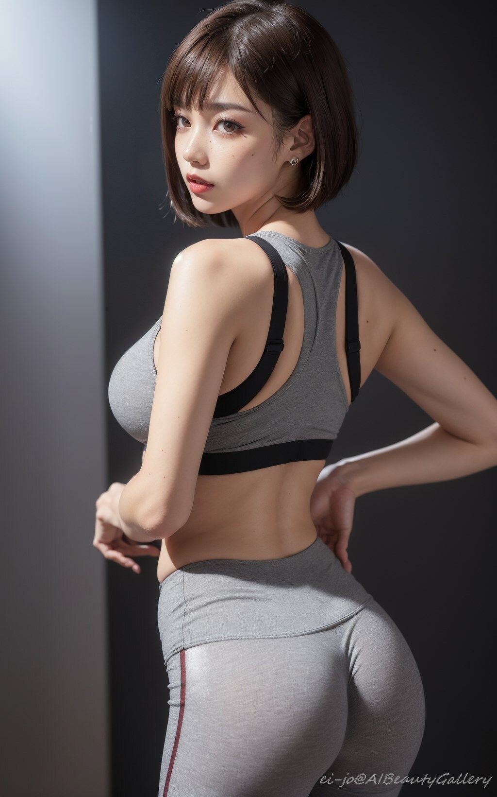 AI美麗スポブラポートレート集