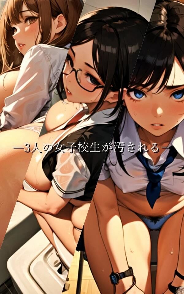 「汚」シリーズ Vol.1 ー3人の女子校生編ー【全79P】