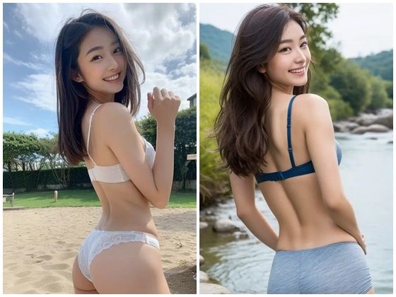 AI写真集グラビア13美人の下着姿300P感性のデジタルタンゴ:情熱の舞