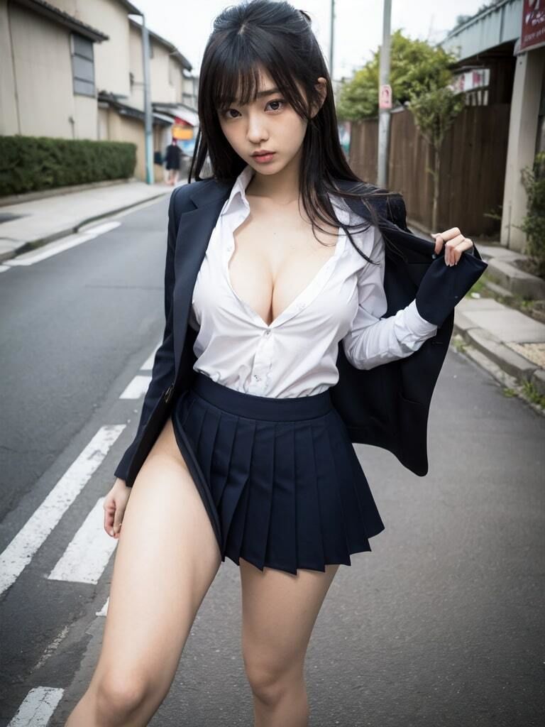 制服女子の露出は好きですか？
