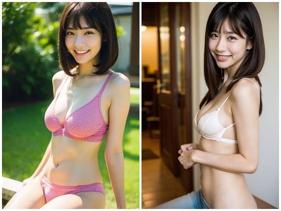 AI写真集グラビア17美人の下着姿300P美のデジタルアラベスク:美女が奏でる誘惑のメロディ