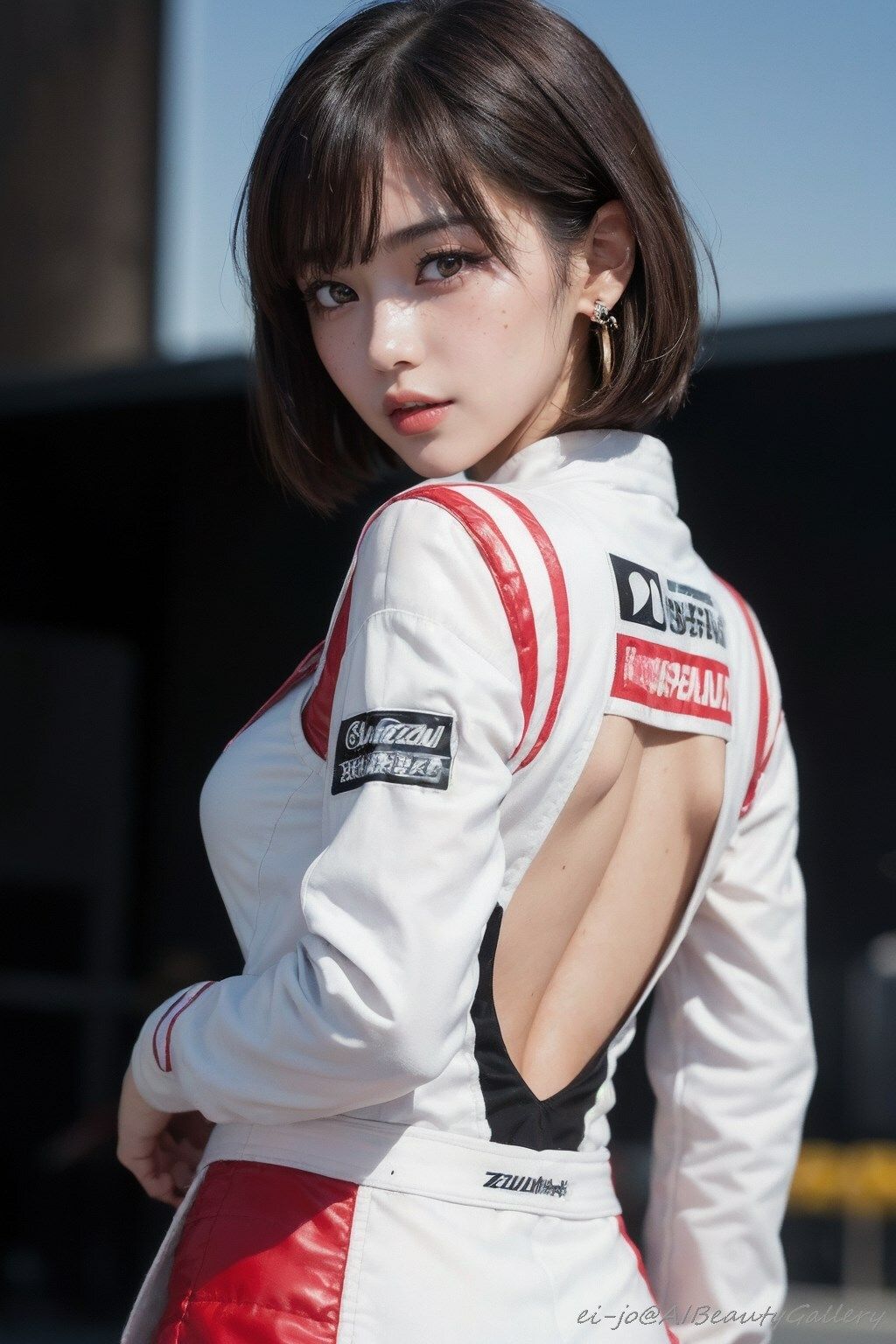 AI美麗レースクイーングラビア