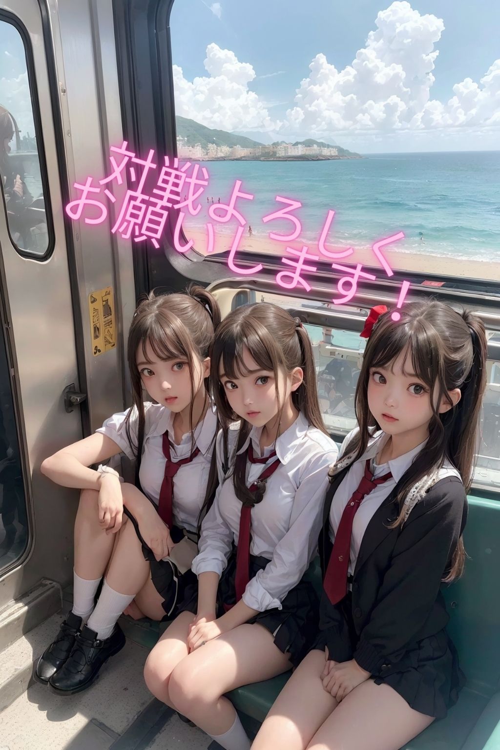 とある電車通学の女子校生達がヤバすぎる件について