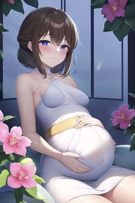 かわいいファンタジー系美人妊婦が拘束されて凌●されるイラスト集（100枚）緊縛・NTR・ボテ腹