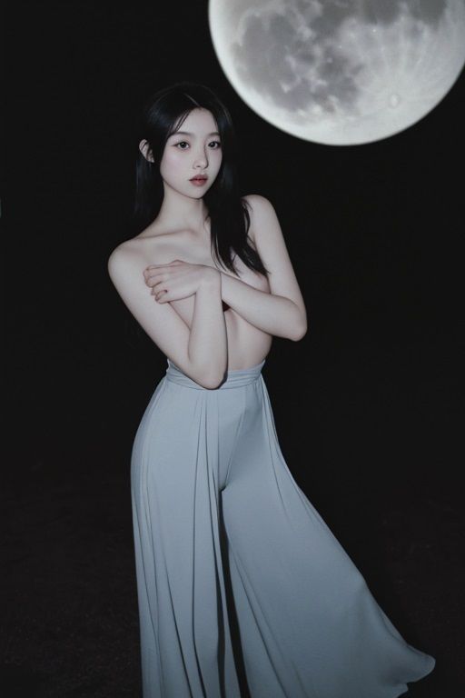 【無料】サンプル AI 美女 月夜に舞う 4 RE-EDITED