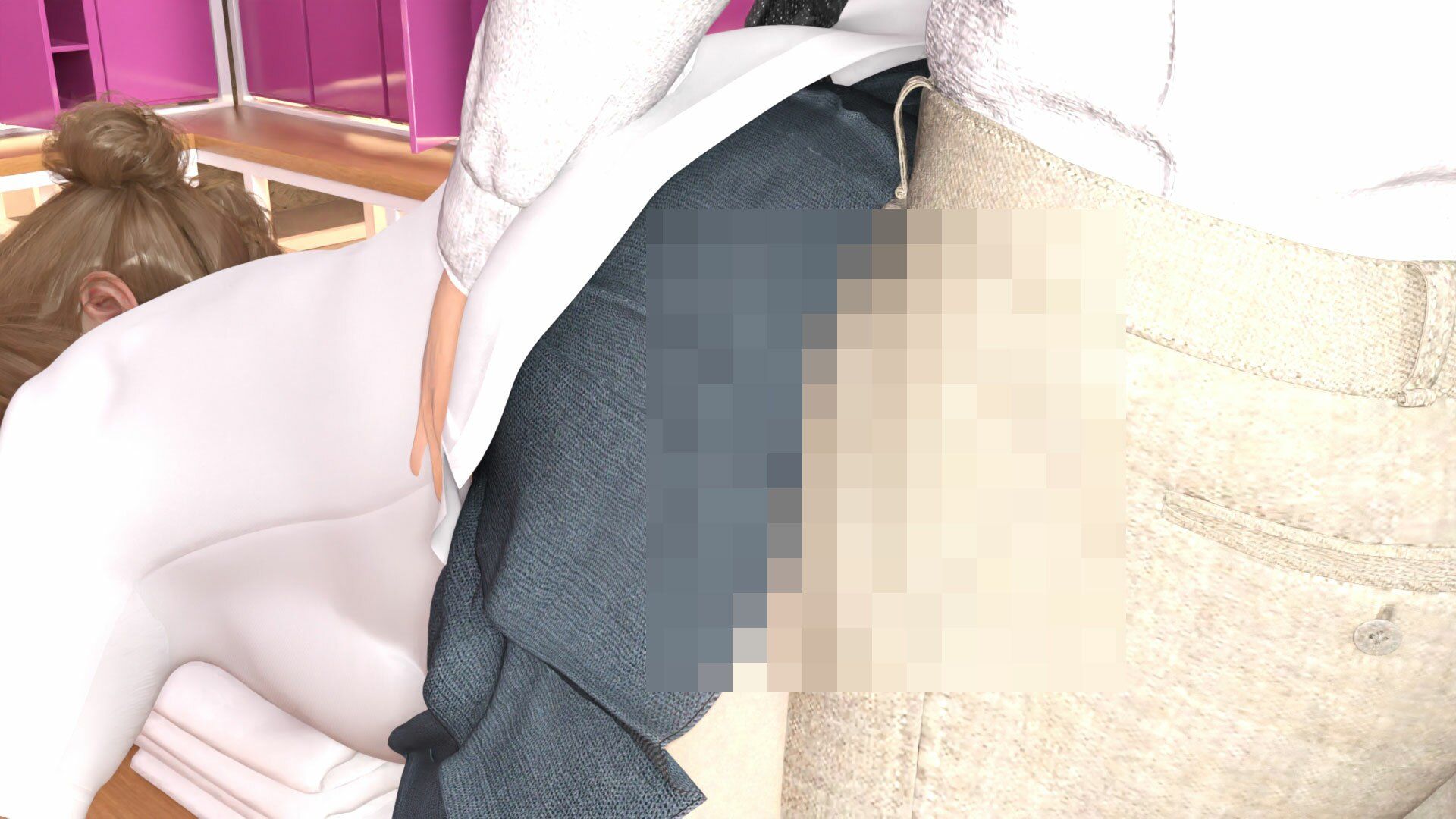 【▲100○100】幼なじみの男子生徒に「定期試験の総合成績で私に勝ったらエッチさせてあげる♪」と冗談を言ったらホントに勝たれてしまい、さあ大変:02-バック