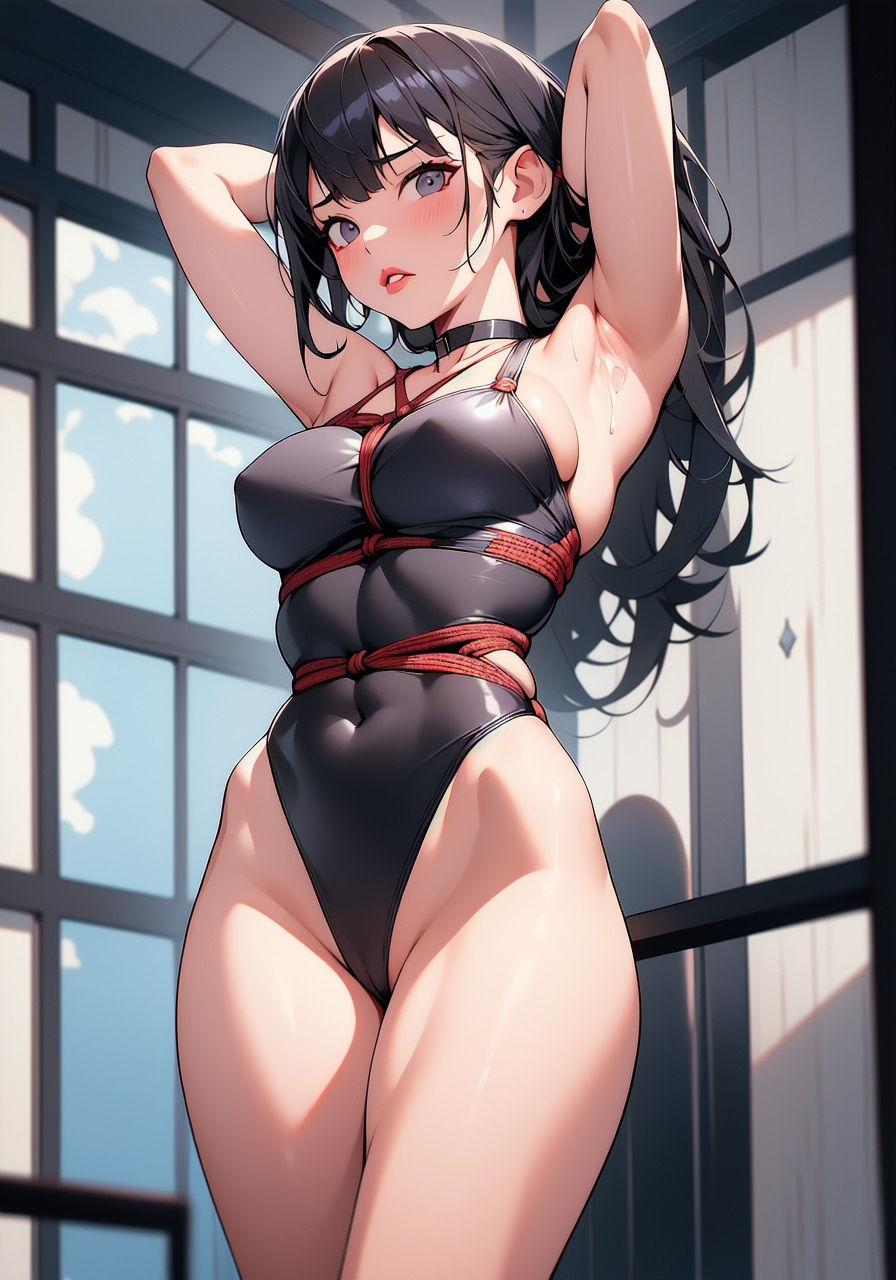 ハイレグ水着縛り